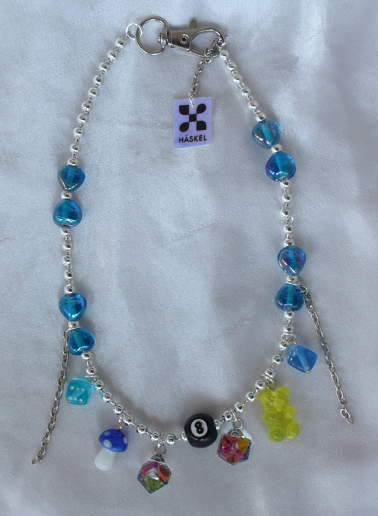 BABY PANDRA BLUE NECKLACE