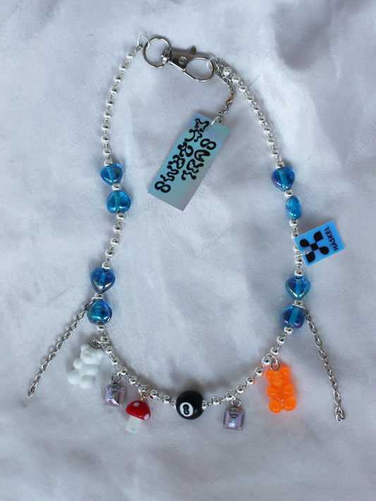 BABY NEON PANDORA NECKLACE