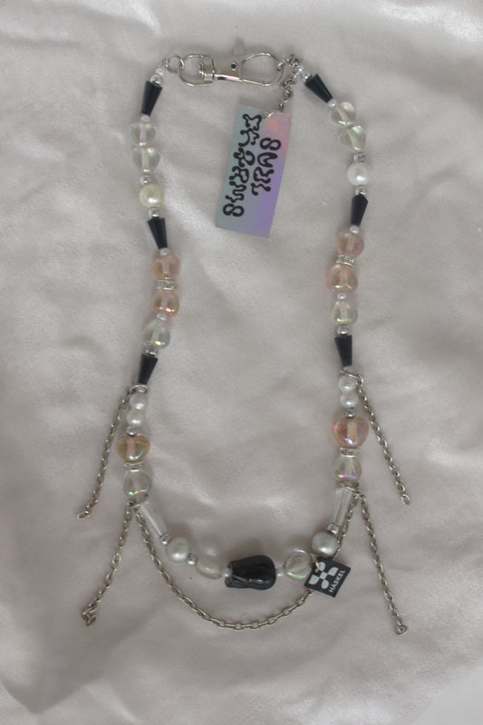 BLACK CHAIN NECKLACE